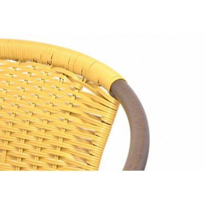 Záhradný balkónový set 2 stoličky + sklenený stolík