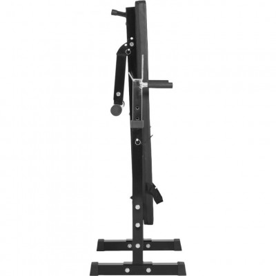 Gorilla Sports Posilňovacia lavica + nakladací set, 38 kg