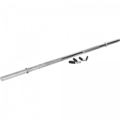 Gorilla Sports Set nakladacích tyčí + závažia, plast, 38 kg