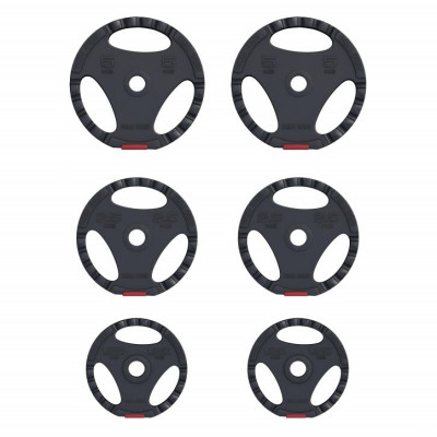 Gorilla Sports Nakladací činkový set, 25 kg