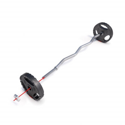 Gorilla Sports Nakladací činkový set, 25 kg