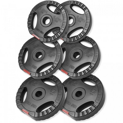 Gorilla Sports Nakladací činkový set, 25 kg