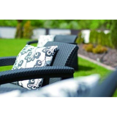 Záhradný set Corfu WEEKEND antracit