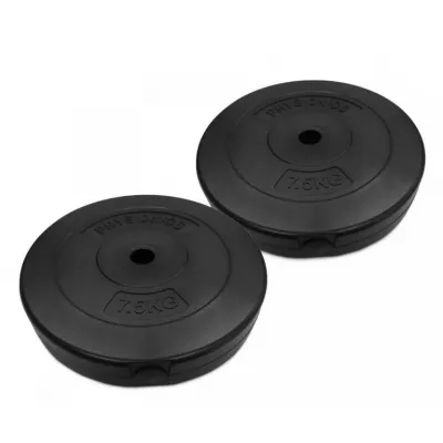 Sada závažia plnená pieskom a cementom, 2 x 7,5 kg