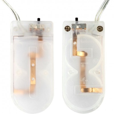 VOLTRONIC LED reťaz 10 x 25 LED, farebné, na batérie