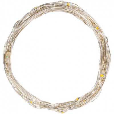 VOLTRONIC LED reťaz 10 x 25 LED, farebné, na batérie