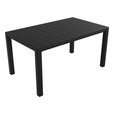 Plastový stôl DAVIDE, grafit