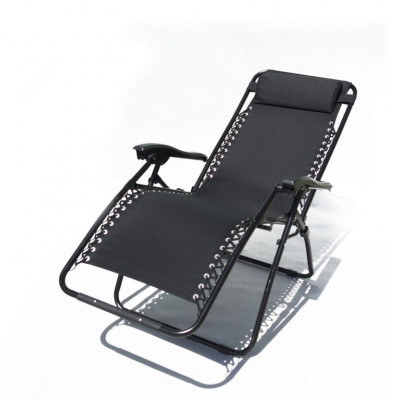 Záhradné kreslo 2320 OXFORD čierne