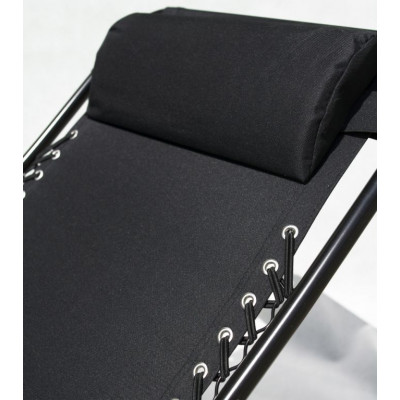 Záhradné kreslo 2320 OXFORD čierne