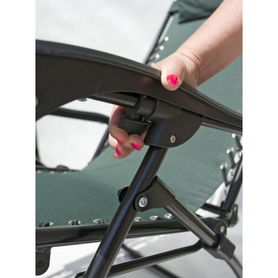 Záhradné kreslo 2320 OXFORD čierne