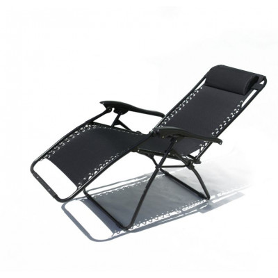 Záhradné kreslo 2320 OXFORD čierne