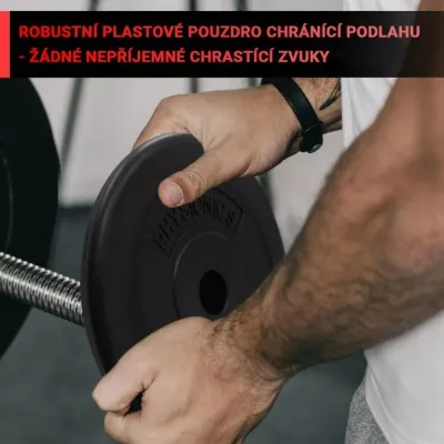 Sada závažia plnená pieskom a cementom, 2 x 7,5 kg