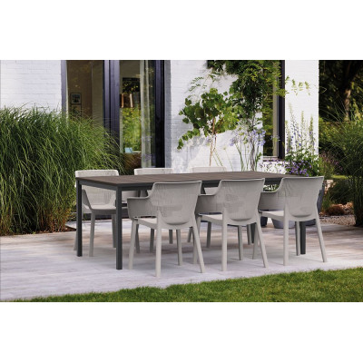 PORTO Záhradný stôl 200 cm, walnut