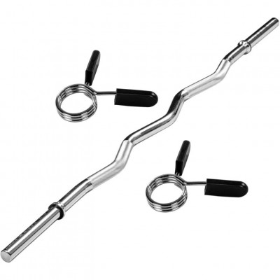 MOVIT posilňovacia tyč - 130 cm, pružinový uzáver