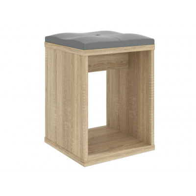 Stolička sonoma so sedákom ku kozmetickému toaletnému stolík