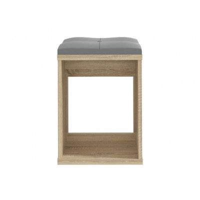 Stolička sonoma so sedákom ku kozmetickému toaletnému stolík