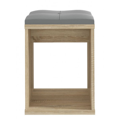 Stolička sonoma so sedákom ku kozmetickému toaletnému stolík
