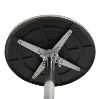 Bistro stôl, okrúhly, skladací, 60 cm