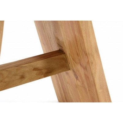 stolička z tíkového dreva divero