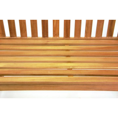 Záhradná lavica DIVERO 2-miestna masívna 120 cm