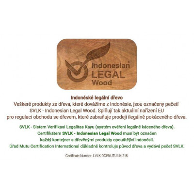 Záhradná lavica DIVERO 2-miestna masívna 120 cm