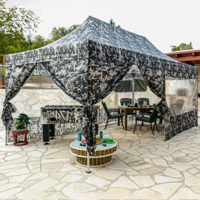 INSTENT  PRO  Záhradný stan, nožnicový, 3 x 6 m, urban