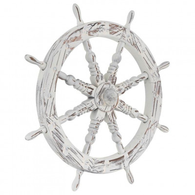 Garthen drevené kormidlo, štýlová dekorácia - 60 cm