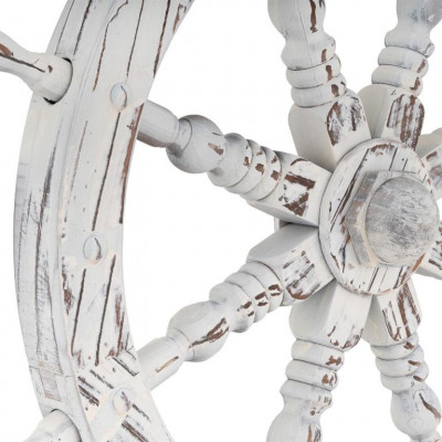 Garthen drevené kormidlo, štýlová dekorácia - 60 cm