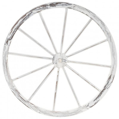 GARTHEN dekoratívne drevené koleso, 90 cm