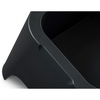 Plastový stôl PETRA + box, grafit