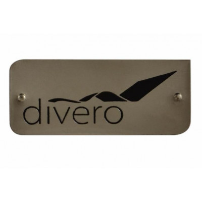 DIVERO záhradný stôl z teakového dreva - 80 cm
