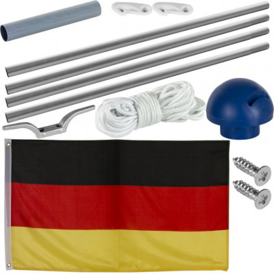 Vlajkový stožiar na vlajku 6,5 m