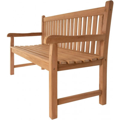 Záhradná lavica DIVERO 3-miestna, masív 150 cm