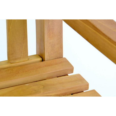 Záhradná lavica DIVERO 3-miestna, masív 150 cm