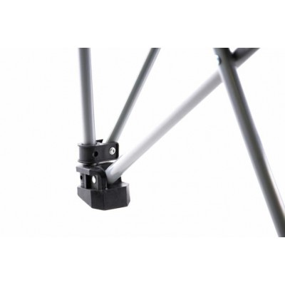 Skladacia kempingová stolička DIVERO s vankúšikom – zelená