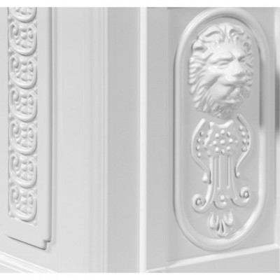 Poštová schránka starožitná antik - biela