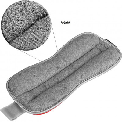 MOVIT neoprénové záťažové manžety reflexné, 2 x 1,5 kg