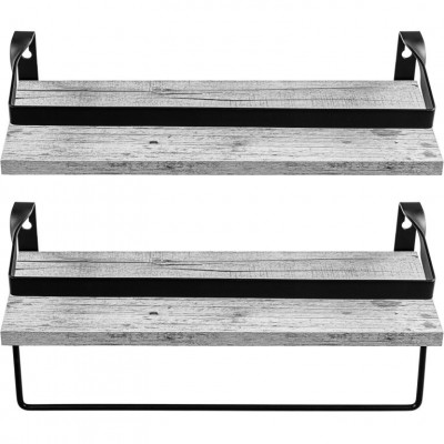 STILISTA Set 2 ks nástenných políc Volato Duo, 40 cm, biele