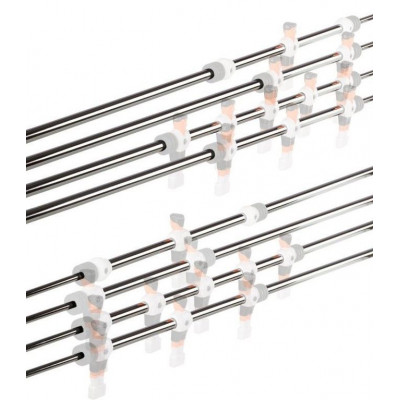 Tyče k stolnému futbalu - model Liverpool, 15,9 mm