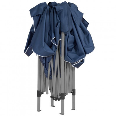 INSTENT záhradný párty stan - 3 x 3 m, modrá + 4 bočnice