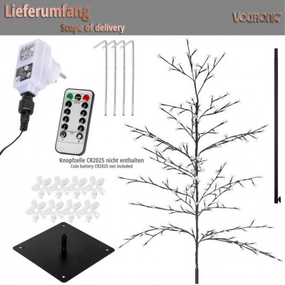 VOLTRONIC Čerešňový kvet  s 220 LED osvetlením, 180 cm