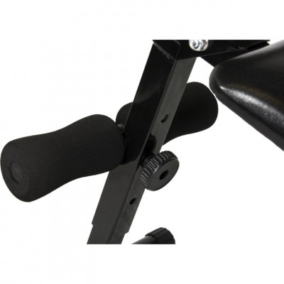 Gorilla Sports Šikmá polohovateľná lavica na brucho, 120 cm