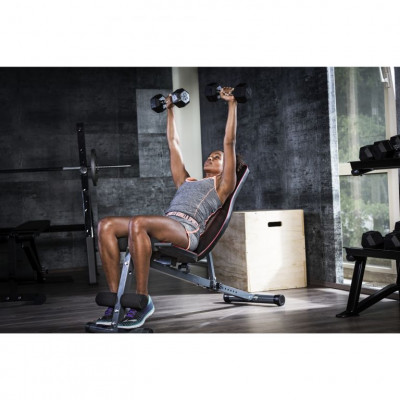 Gorilla Sports Multifunkčná nastaviteľná lavička, 138 cm