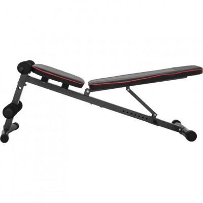 Gorilla Sports Multifunkčná nastaviteľná lavička, 138 cm