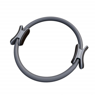 Gorilla Sports Kruh na pilates, 36 cm, sivý