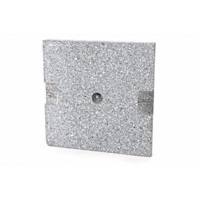 Podstavec na slnečník štvorcový žula - 25 kg