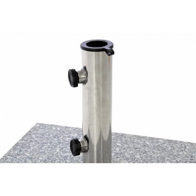 Podstavec na slnečník štvorcový žula - 25 kg