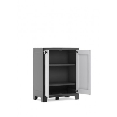 Praktická záhradná skrinka TITAN LOW - 100 x 80 x 44 cm