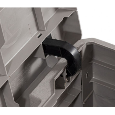 WOODYS záhradný plastový úložný box 90 L, svetlo šedá