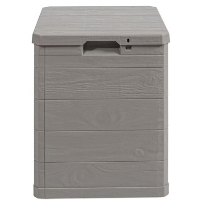 WOODYS záhradný plastový úložný box 90 L, svetlo šedá